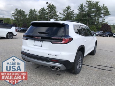2025 GMC Acadia Elevation