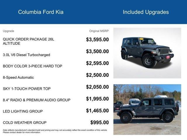2021 Jeep Wrangler Unlimited Sahara Altitude 4x4