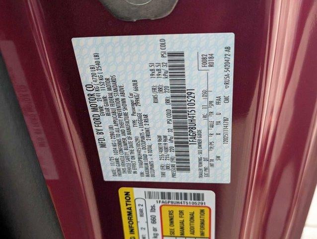 2026 Ford Mustang EcoBoost Premium Convertible