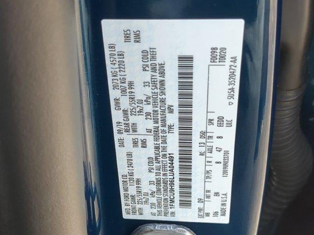 2020 Ford Escape SEL AWD