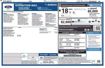 2025 Ford Expedition Max Platinum 4x4