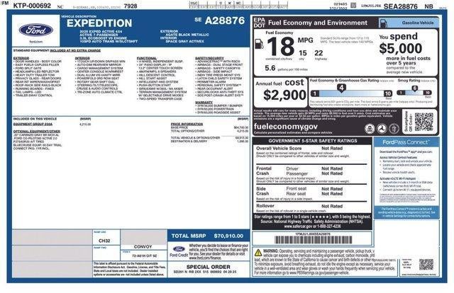 2025 Ford Expedition Active 4x4