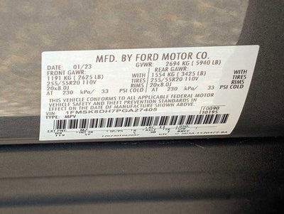 2023 Ford Explorer XLT 4WD