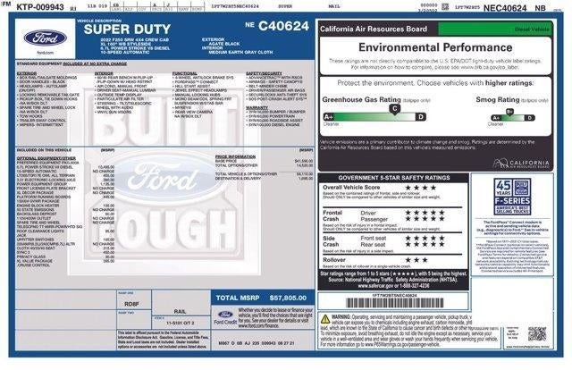 2022 Ford Super Duty F-250 SRW XL 4WD Crew Cab 6.75' Box