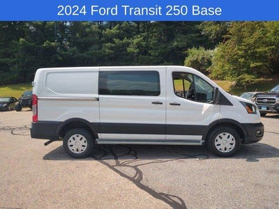 2024 Ford Transit Cargo Van T-250 130" Low Rf 9070 GVWR RWD