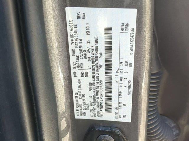 2022 Ford F-150 XL 4WD SuperCrew 5.5' Box