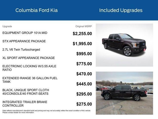 2019 Ford F-150 XL 4WD SuperCrew 5.5' Box