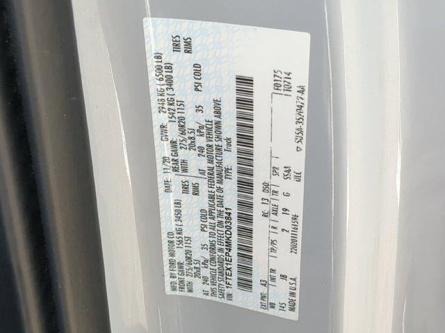 2021 Ford F-150 XL 4WD SuperCab 6.5' Box