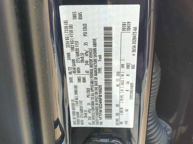 2022 Ford F-150 King Ranch 4WD SuperCrew 5.5' Box