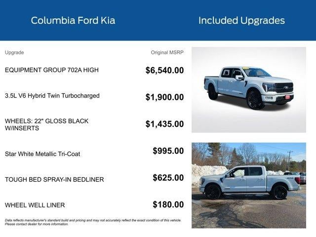2025 Ford F-150 Platinum 4WD SuperCrew 5.5' Box