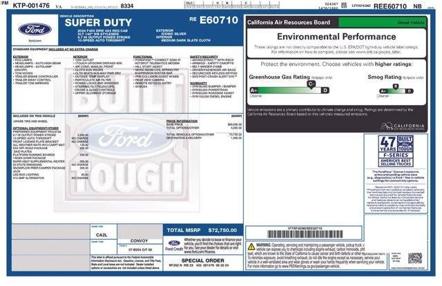 2024 Ford Super Duty F-450 DRW XL 4WD Reg Cab 8' Box