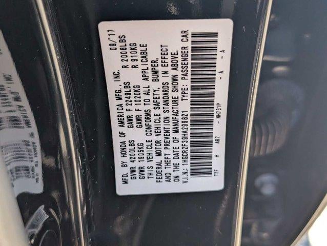 2017 Honda Accord Sedan LX CVT PZEV