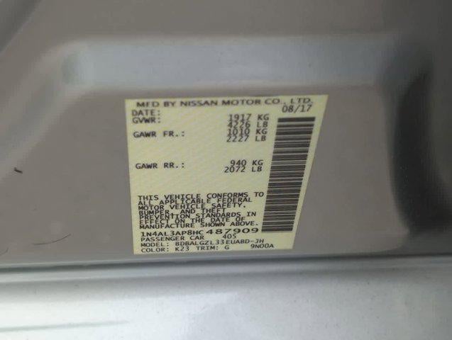 2017 Nissan Altima 2017.5 2.5 S Sedan