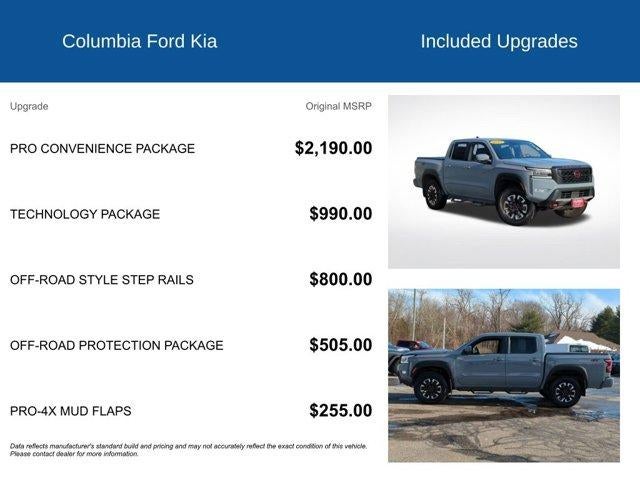 2023 Nissan Frontier Crew Cab 4x4 PRO-4X Auto