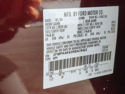 2024 Ford Edge Titanium AWD