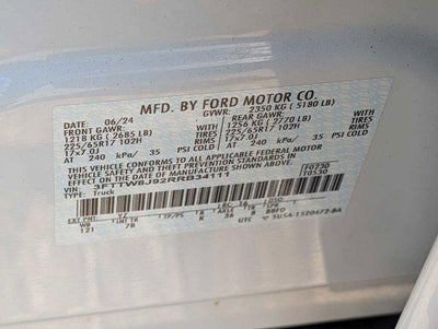 2024 Ford Maverick XLT AWD SuperCrew