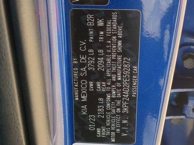 2023 Kia Forte LXS IVT