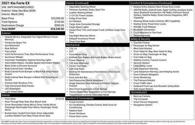 2021 Kia Forte EX IVT
