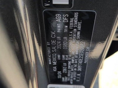 2025 Kia K4 LXS FWD