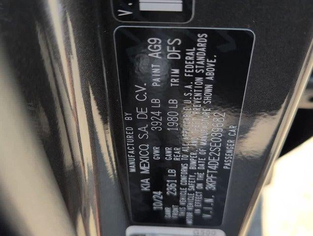 2025 Kia K4 LXS FWD