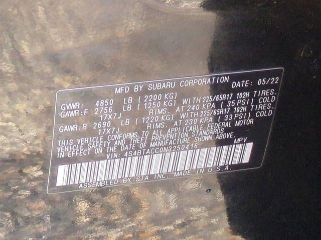 2022 Subaru Outback Premium CVT