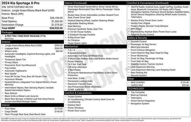 2024 Kia Sportage X-Pro AWD