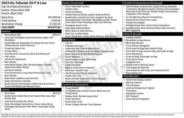 2023 Kia Telluride SX Prestige X-Line AWD