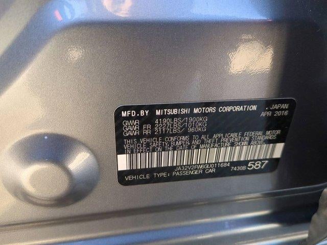 2016 Mitsubishi Lancer CVT ES AWC