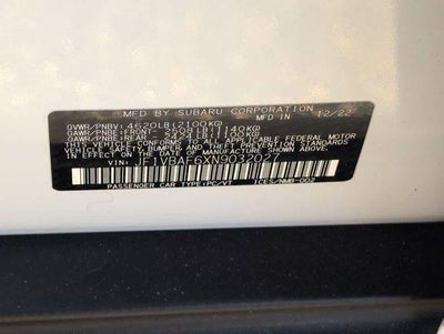 2022 Subaru WRX Premium Manual