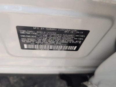 2018 Subaru Forester 2.5i Limited CVT
