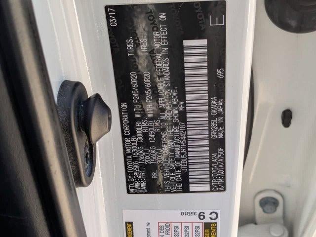 2017 Toyota 4Runner Limited 4WD (Natl)