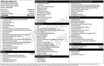 2024 Kia Seltos LX IVT AWD