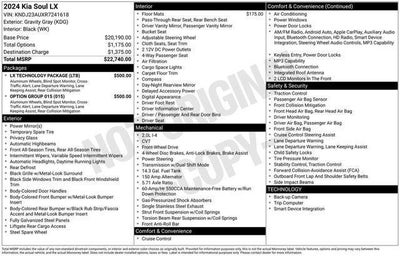 2024 Kia Soul LX IVT