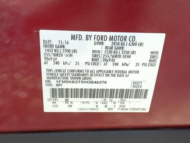 2017 Ford Explorer Sport 4WD
