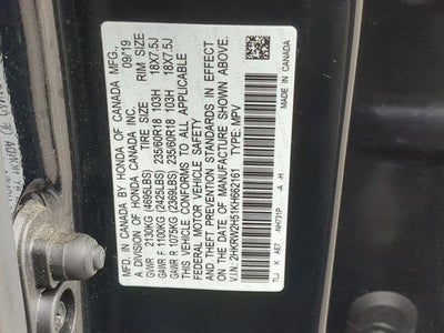 2019 Honda CR-V EX AWD