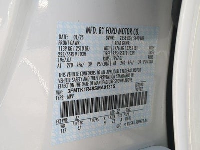 2025 Ford Mustang Mach-E Select RWD