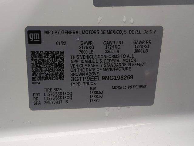 2022 GMC Sierra 1500 Limited Crew Cab Short Box 4-Wheel Drive AT4