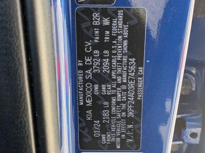 2024 Kia Forte LXS IVT