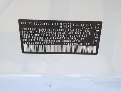 2024 Volkswagen Jetta S Auto
