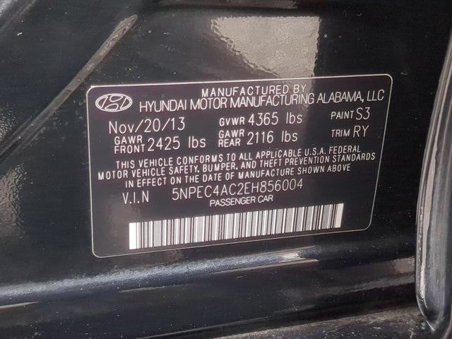 2014 Hyundai SONATA 4dr Sdn 2.4L Auto SE