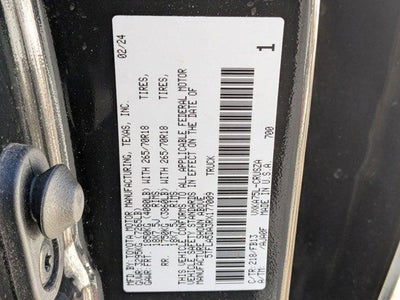 2024 Toyota Tundra 4WD 4WD SR5 Double Cab 6.5' Bed (Natl)