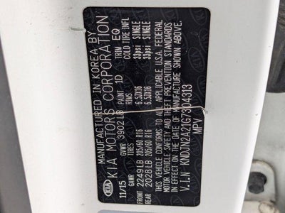 2016 Kia Soul 5dr Wgn Auto Base